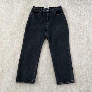 Abercrombie & Fitch Black Straight Leg Jeans